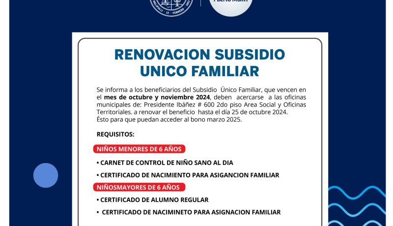 bonos y subsidios en octubre: ayudas clave para familias chilenas