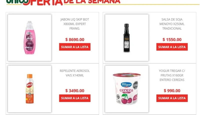 grandes descuentos en supermercados chilenos para octubre