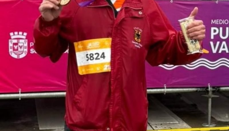 francisco villarroel atleta senior triunfa en media maraton de puerto varas