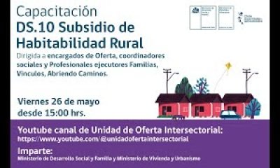subsidio ds10: construye tu casa rural en terreno propio hasta diciembre 2025