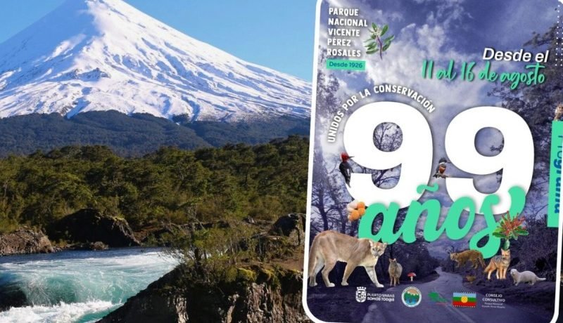 parque nacional vicente perez rosales 99 anos de celebracion en los lagos