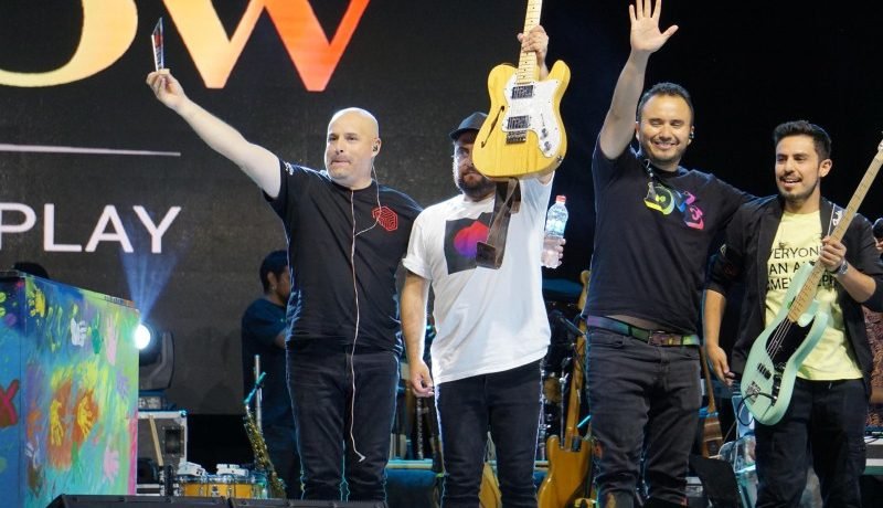tributo a coldplay yellow en puerto varas