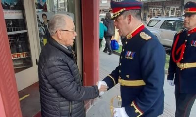 ejército reconoce a romelio peters por exposición de militaria