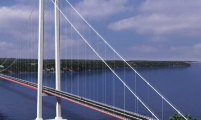 puente chacao: 58% de avance con foco en pila central