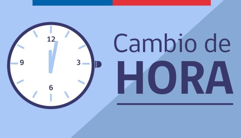 próximo cambio de hora en chile: cuándo será el ajuste de abril 2026.