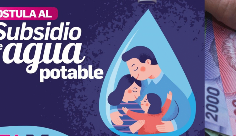 subsidio de agua potable: cómo postular y obtener hasta 85 % de cobertura