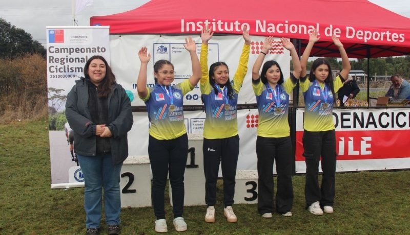 mindep e ind impulsan ciclismo regional para juegos de la araucania