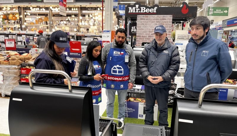 sec y seremi de energia fiscalizan parrillas con sello sec antes de fiestas patrias en los lagos