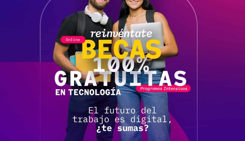becas sence talento digital 2025: capacitación gratuita en tecnología