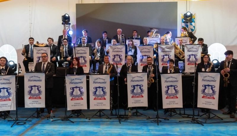 centenario musical club harmonie de loncotoro celebra 100 anos en llanquihue