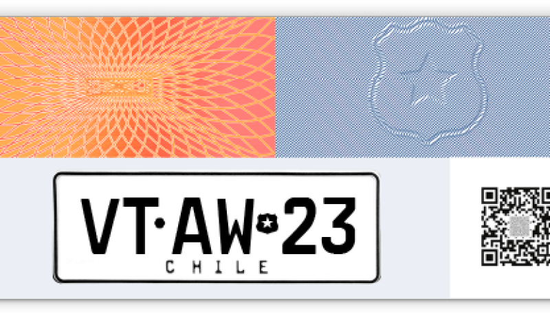 tercera placa automotriz: digitalización para mayor seguridad vehicular