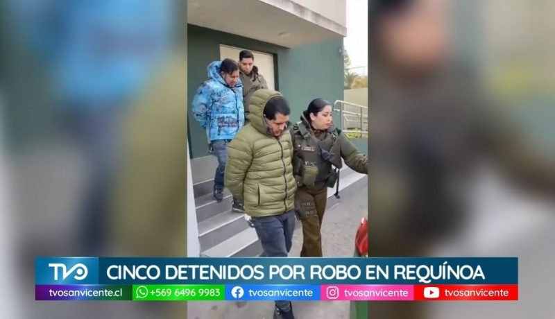 desarticulada banda de robo de autos en los lagos: 5 detenidos